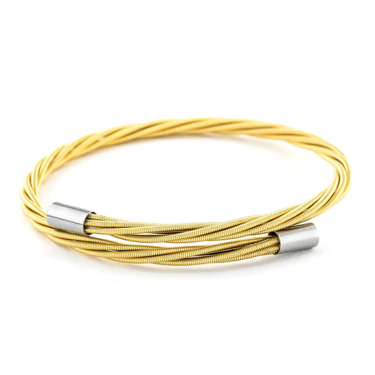 Gold Guitar String Bracelet