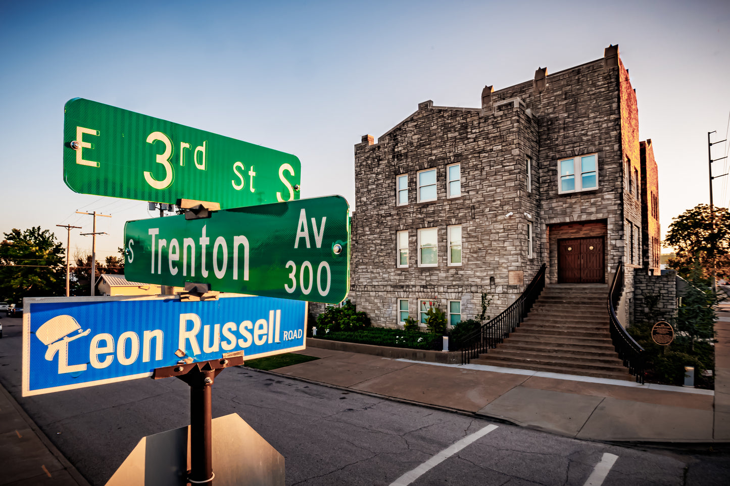 Leon Russell Road Sign