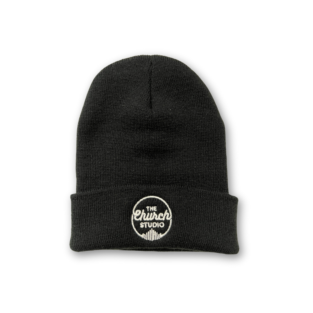 Classic Logo Black Beanie