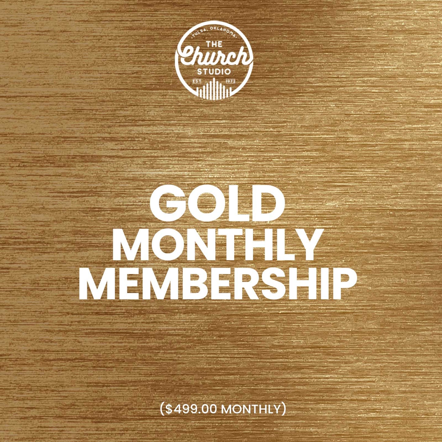 GOLD CORPORATE MEMBERSHIP - Monthly