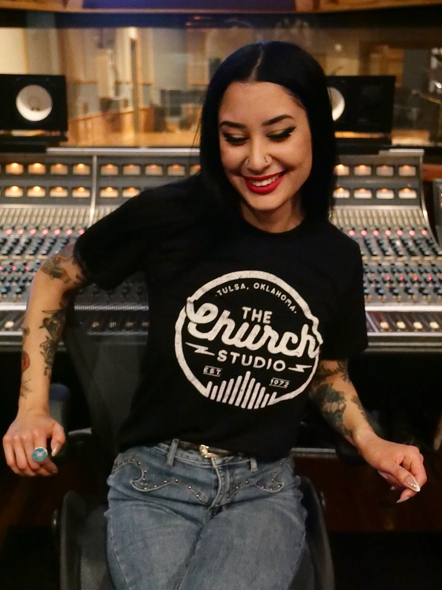 Classic Logo Black Unisex Tee