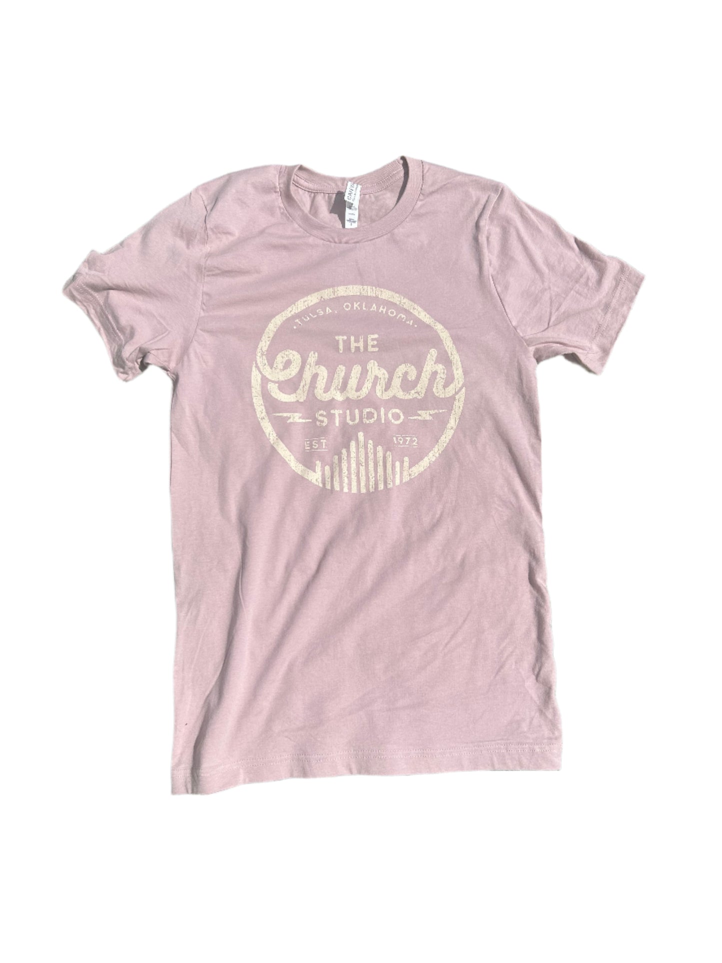 Classic Logo Pink Gravel Tee