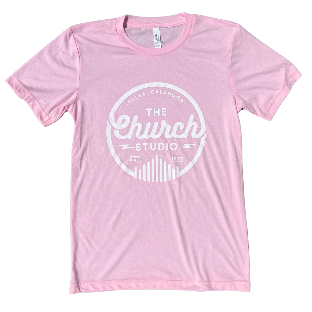 Classic Logo Pastel Pink Unisex Tee