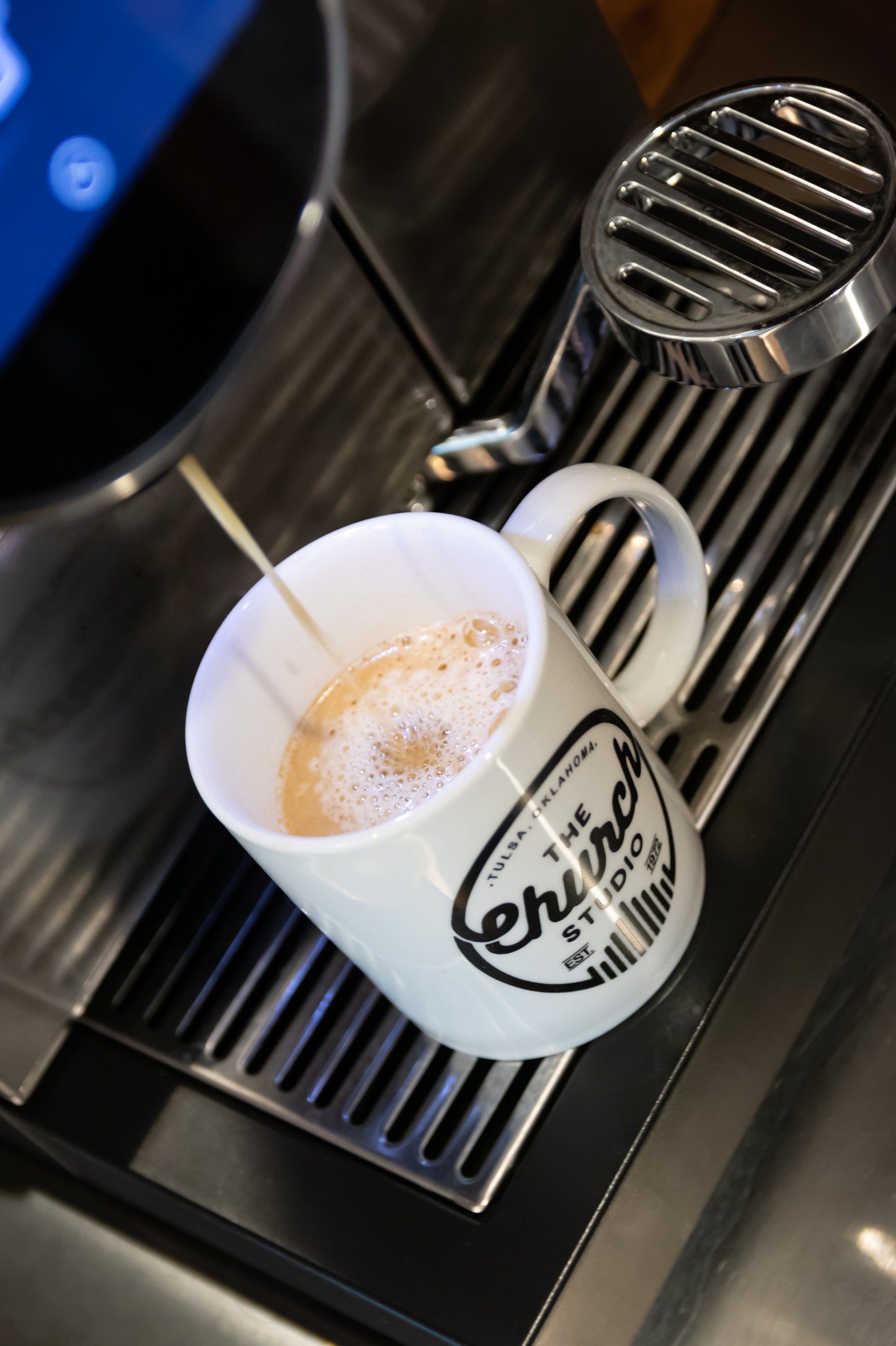 White Classic Logo Mug