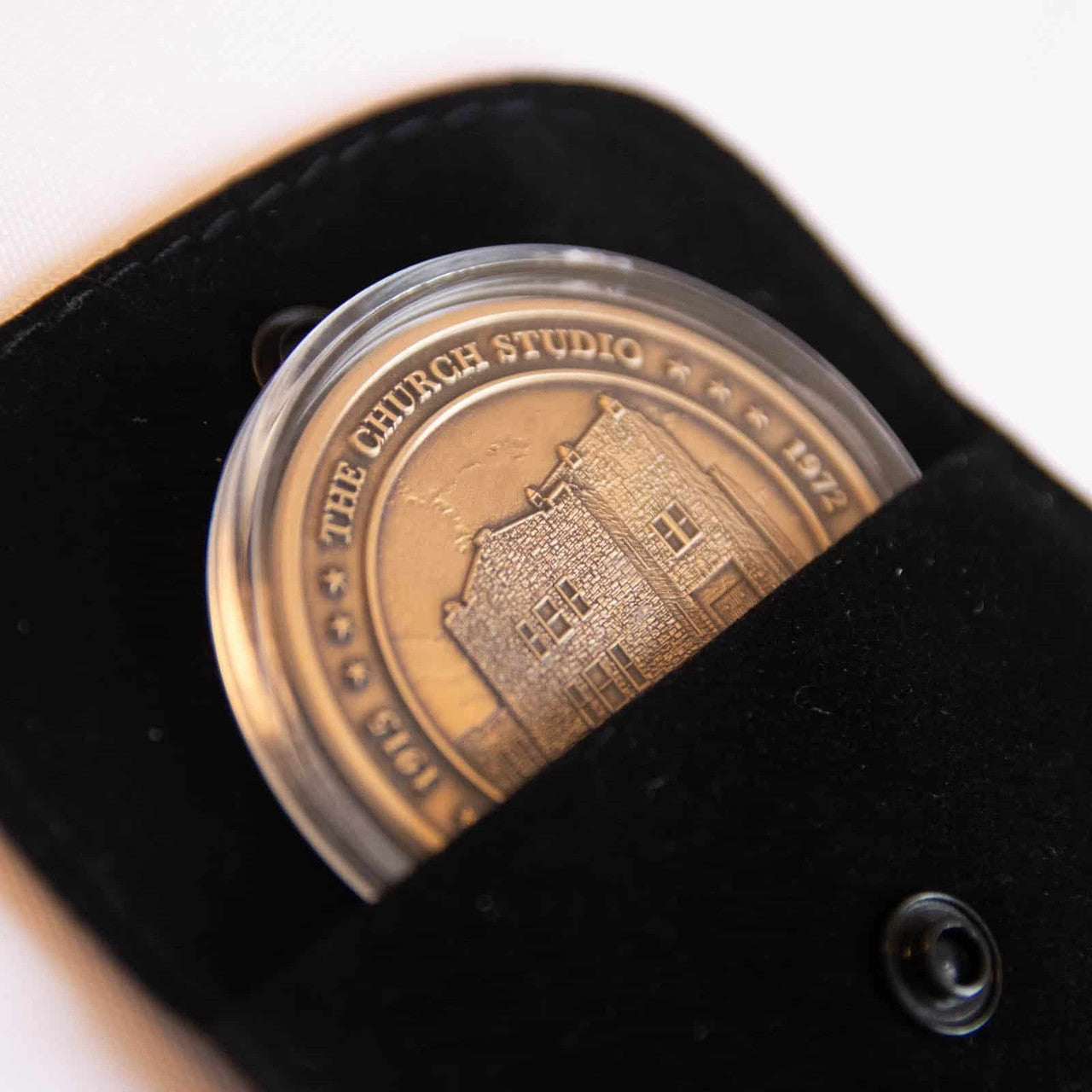 The Church Studio Collectors Coin and Case