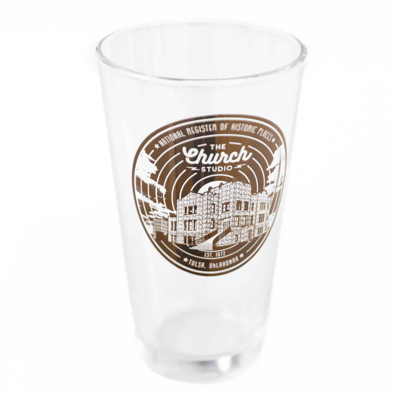 The Church Studio Brew Pint Glass