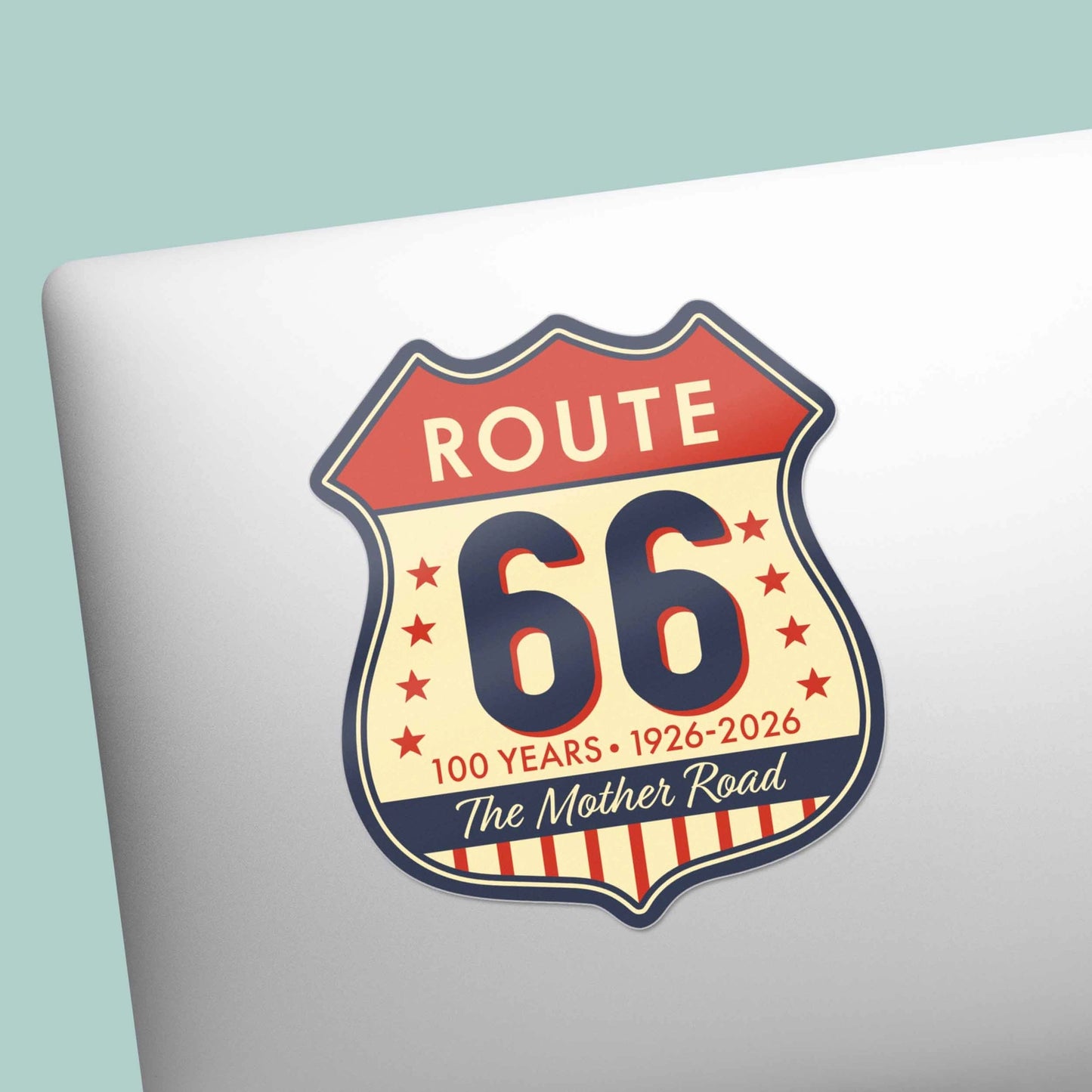 The Mother Road Route 66 Sticker