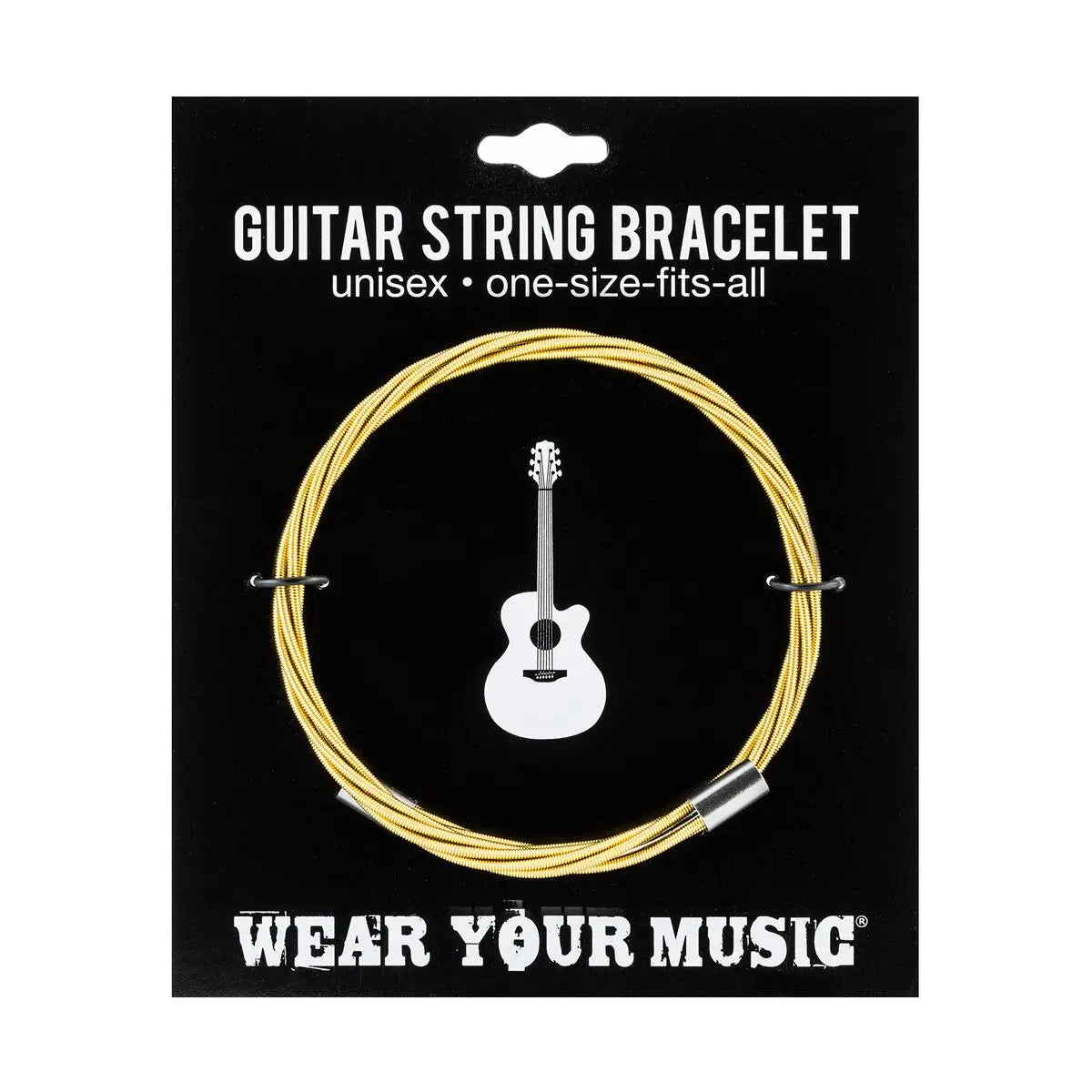 Gold Guitar String Bracelet