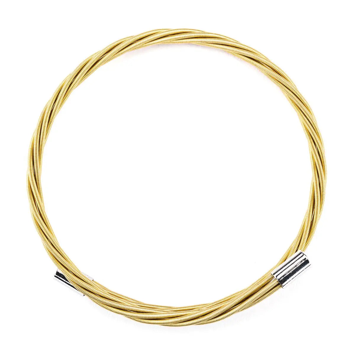 Gold Guitar String Bracelet