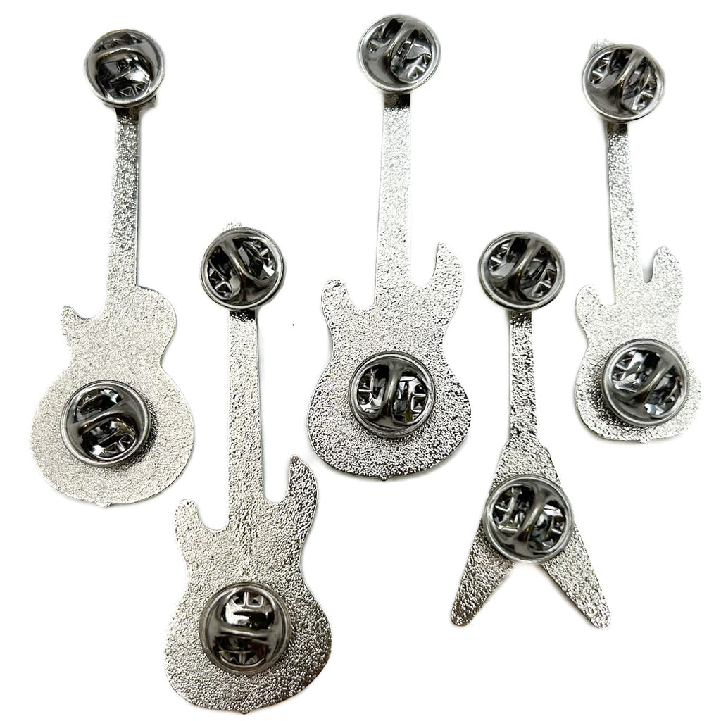 Enamel Guitar Pin