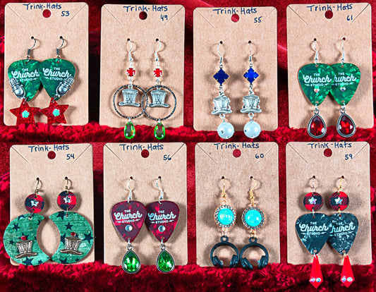 Trink-Hat Handmade Earrings