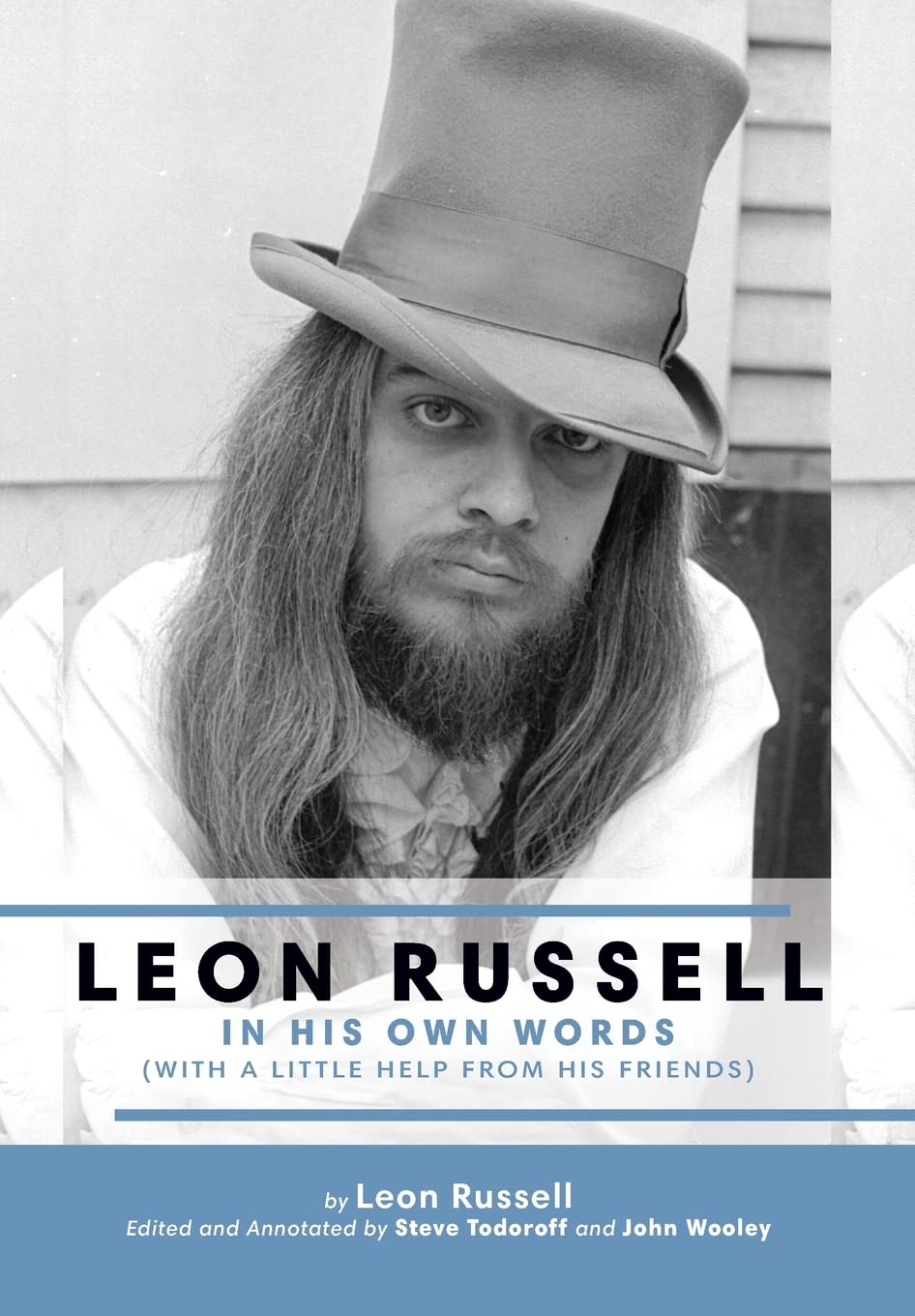 SIGNED Leon Russell In His Own Words: Hardcover