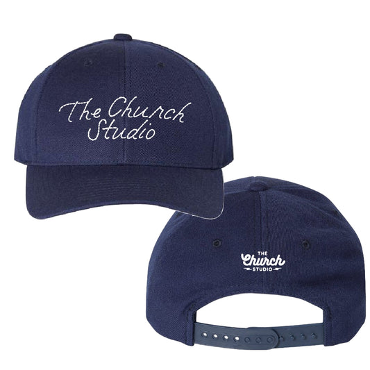The Church Studio Navy Blue Cap