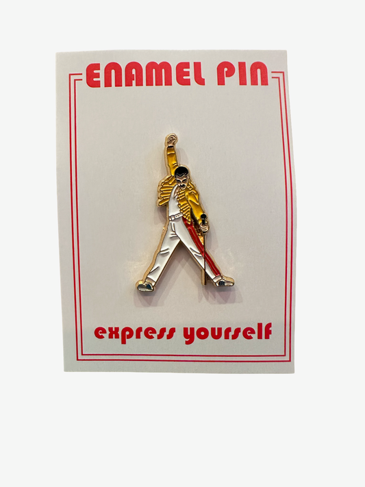 Freddie Mercury Enamel Pin