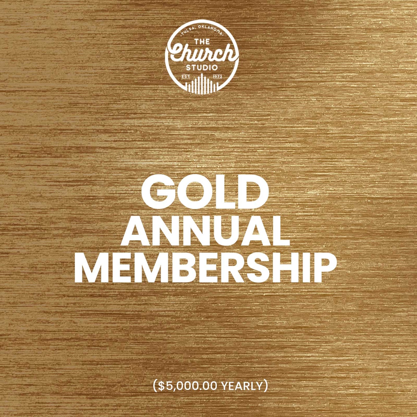 GOLD CORPORATE MEMBERSHIP - Annual