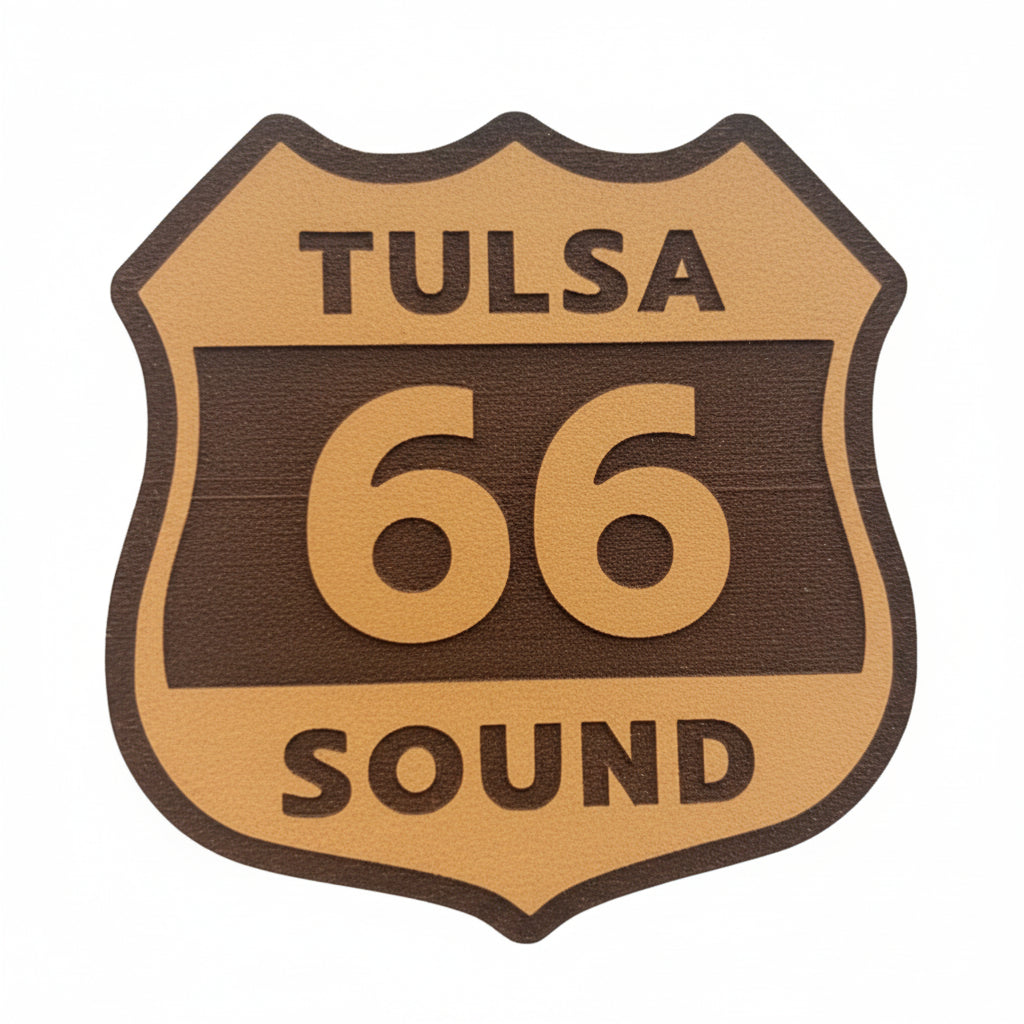 Genuine Leather Tulsa Sound Patch