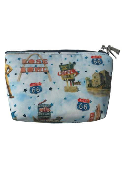 Route 66 Zip Pouch Featuring The Church Studio