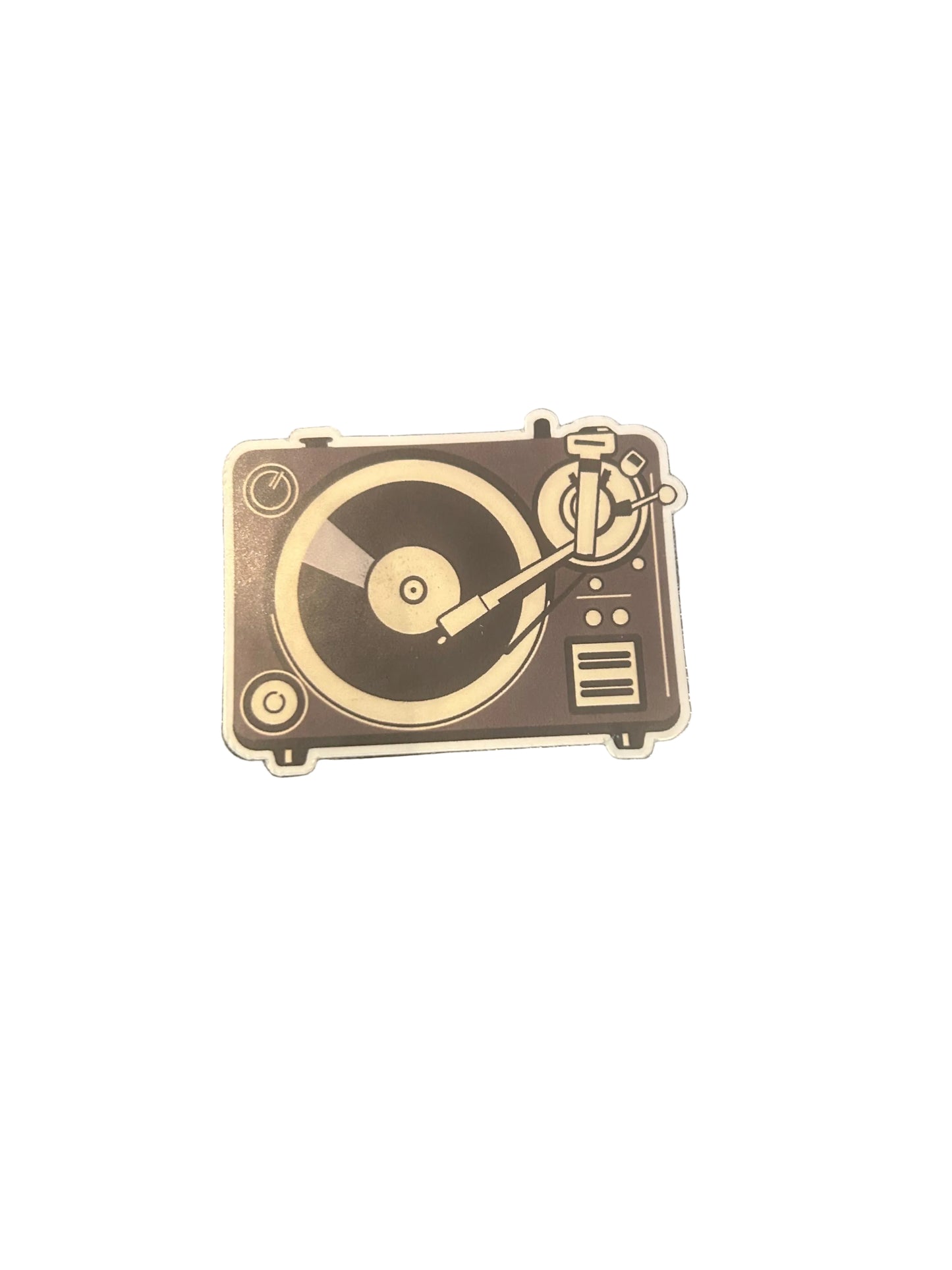 Record Player Sticker