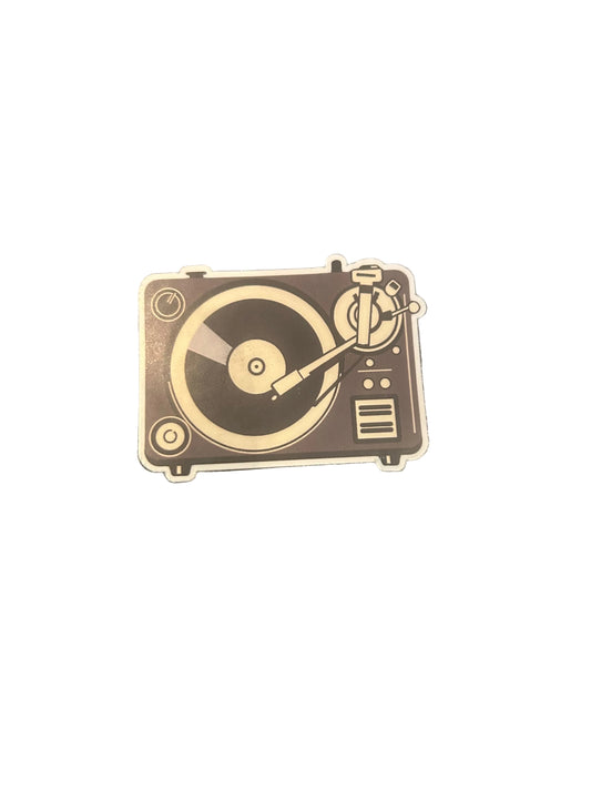 Record Player Sticker