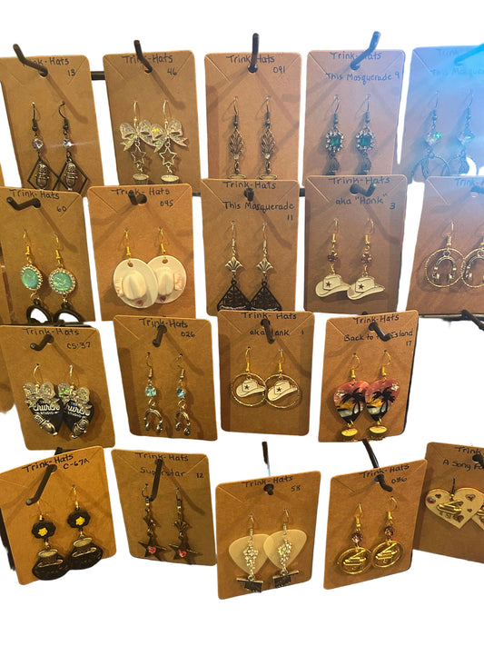 Trink-Hat Handmade Earrings