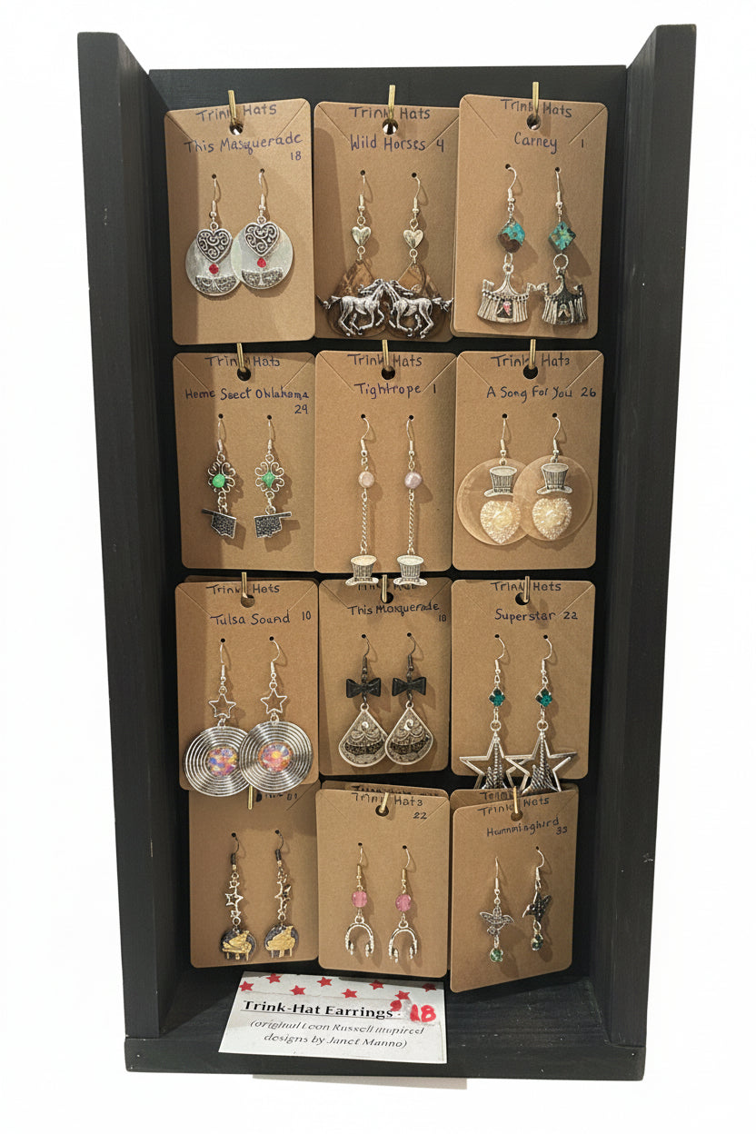 Trink-Hat Handmade Earrings
