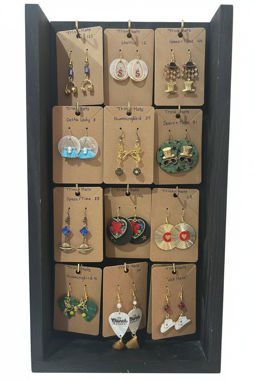 Trink-Hat Handmade Earrings
