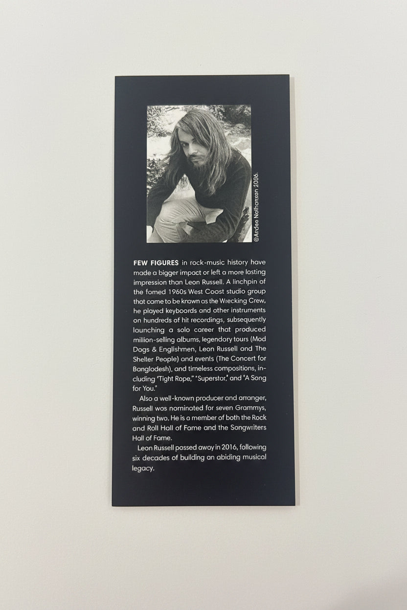 SIGNED Leon Russell In His Own Words: Hardcover