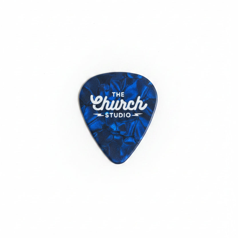 Blue Pearl Guitar Pick
