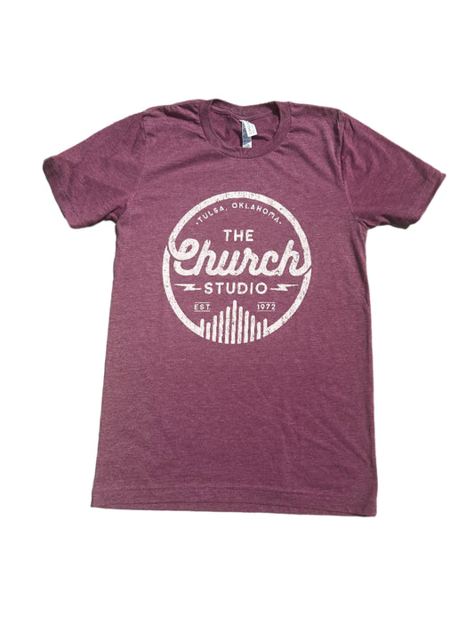 Classic Logo Maroon Unisex Tee