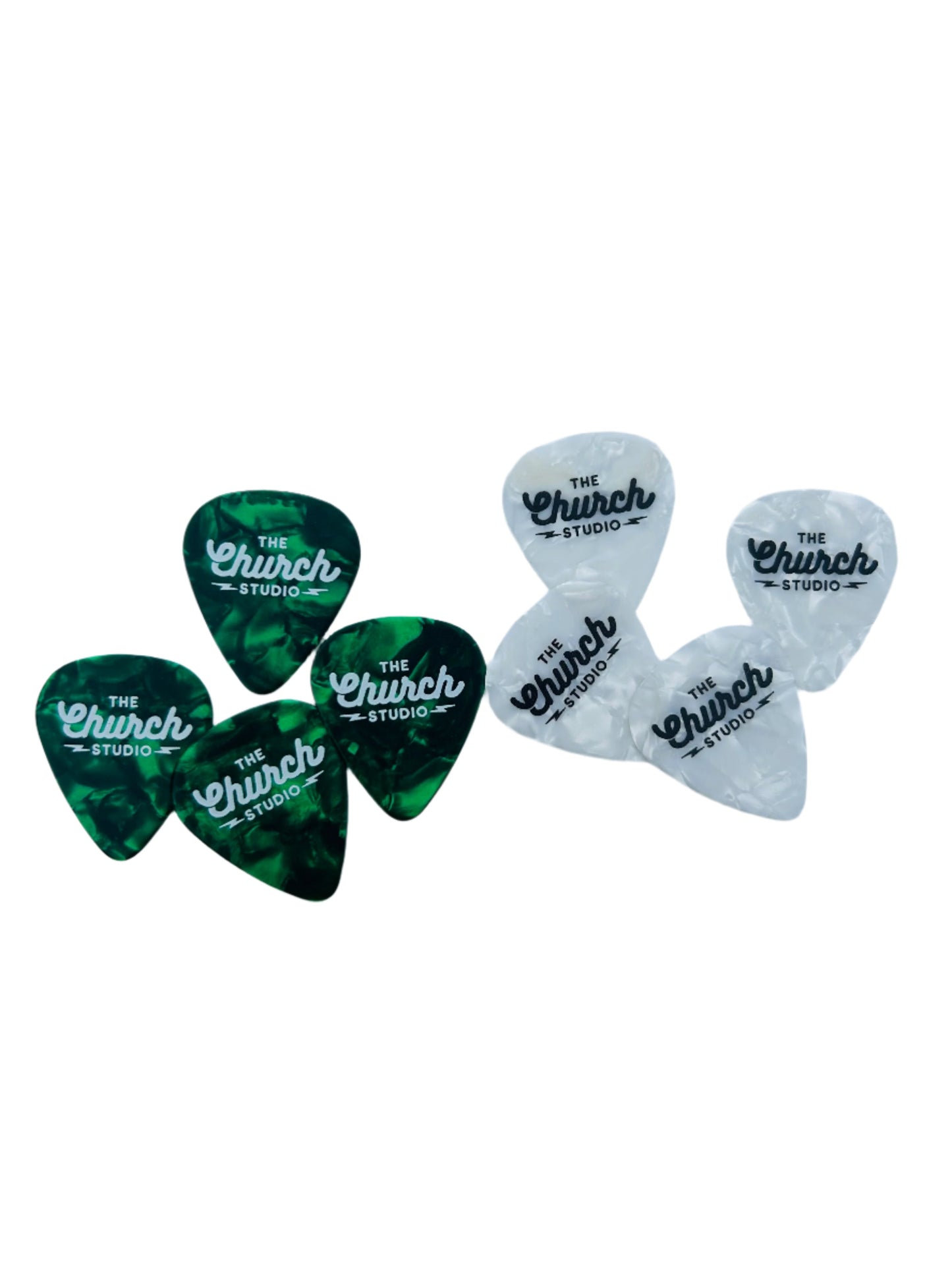 Green Pearl Guitar Pick