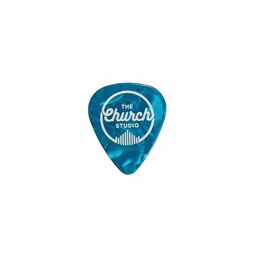 Aqua Blue Guitar Pick