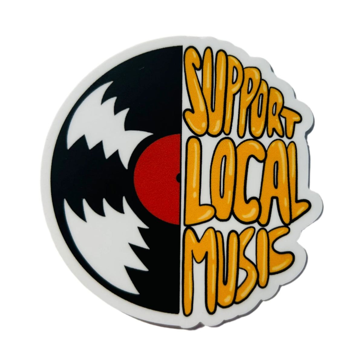 Support Local Music 3" Sticker