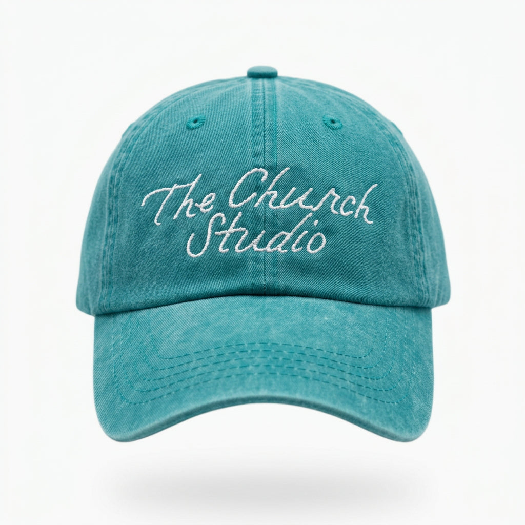 Embroidered Denim Hat
