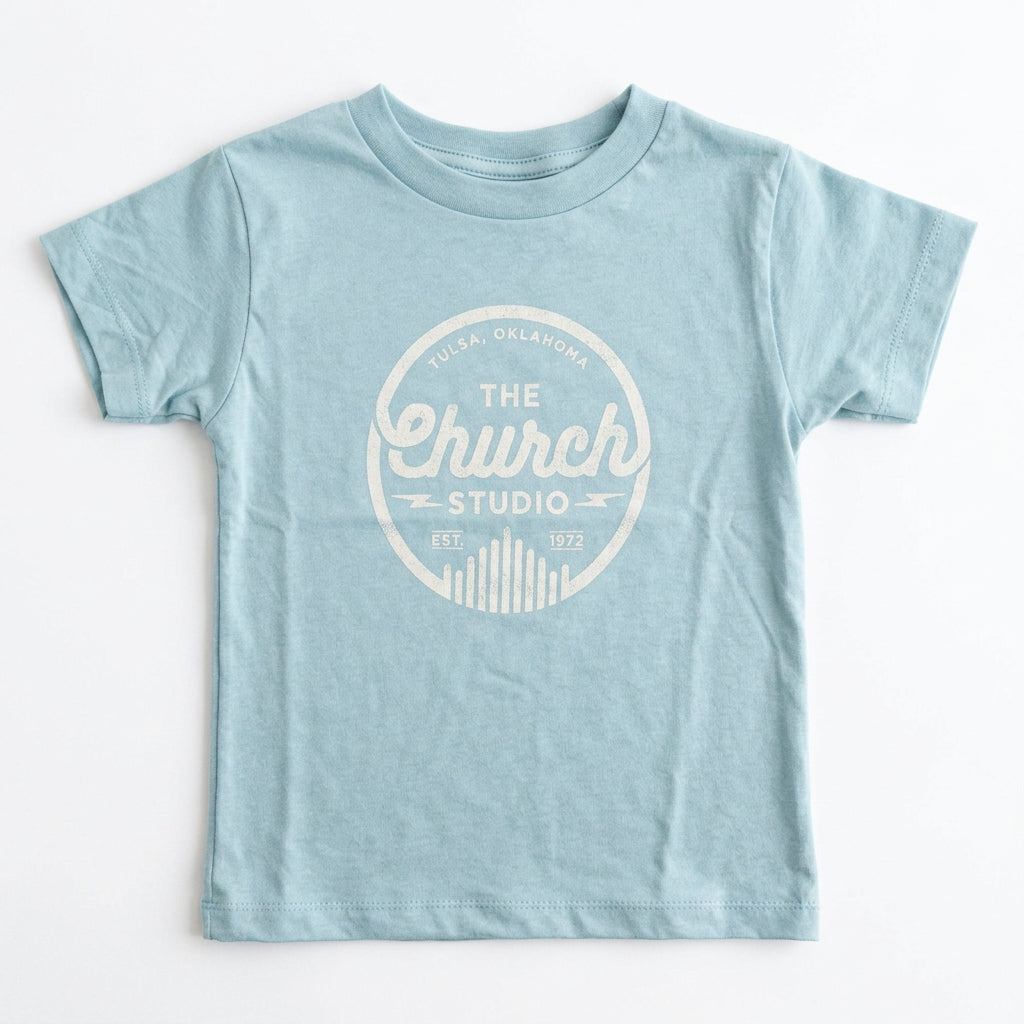 Light Blue Unisex Classic Logo Toddler Tee