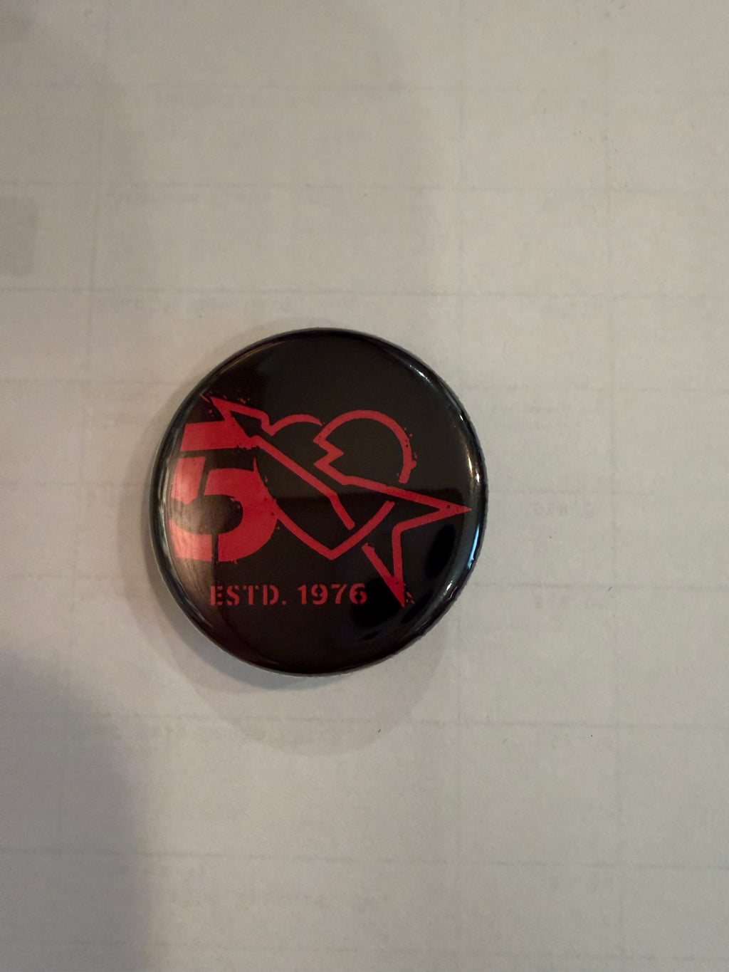 Tom Petty & the Heartbreakers Button - Est. 1976