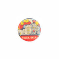 Groovy Tulsa Oklahoma Button