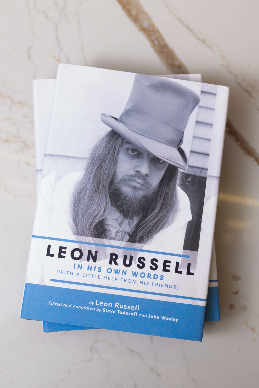 SIGNED Leon Russell In His Own Words: Hardcover