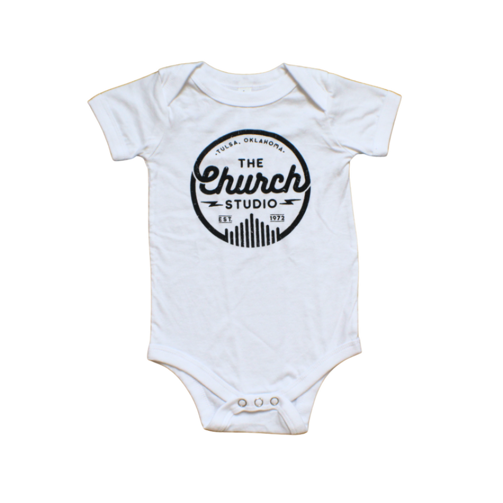 Classic Logo White Unisex Baby Onesie