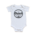 Classic Logo White Unisex Baby Onesie