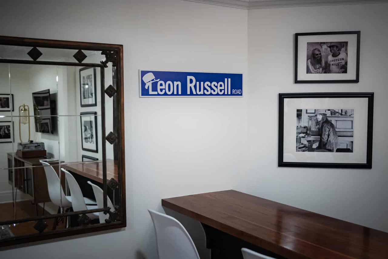 Leon Russell Road Sign