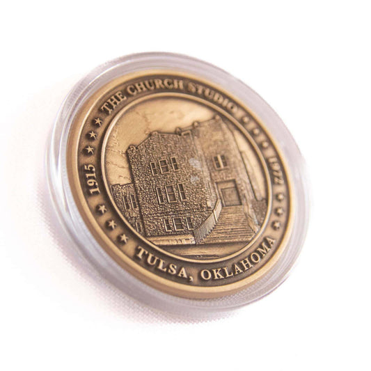 The Church Studio Collectors Coin and Case