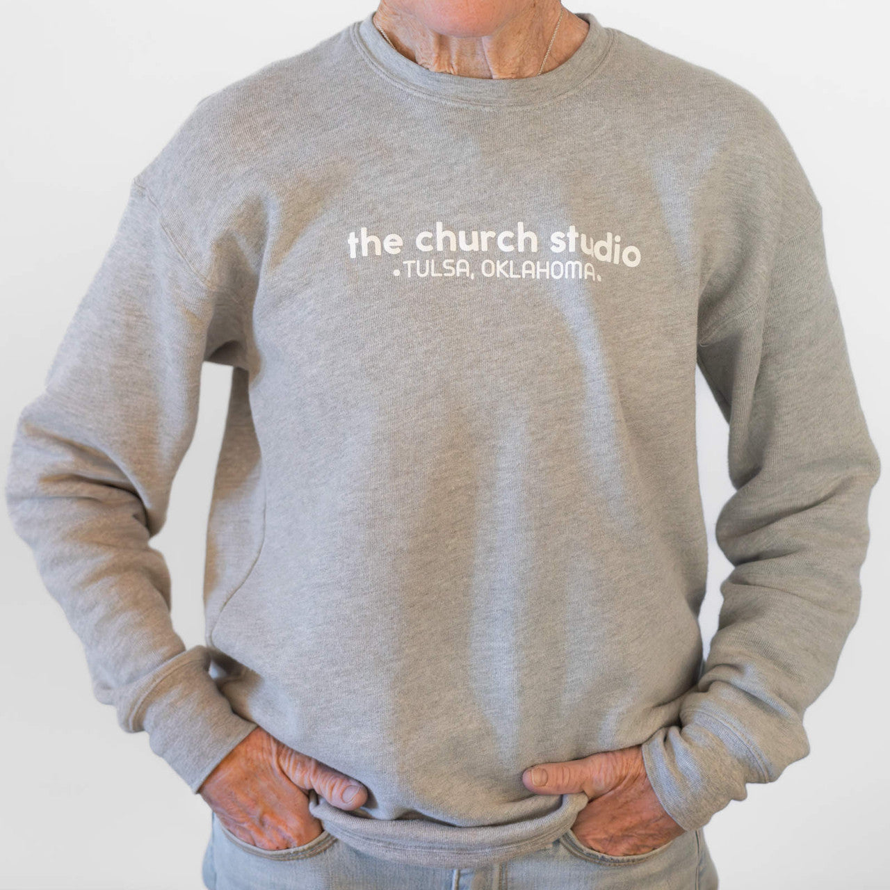 The Church Studio Gray Unisex Sweatshirt