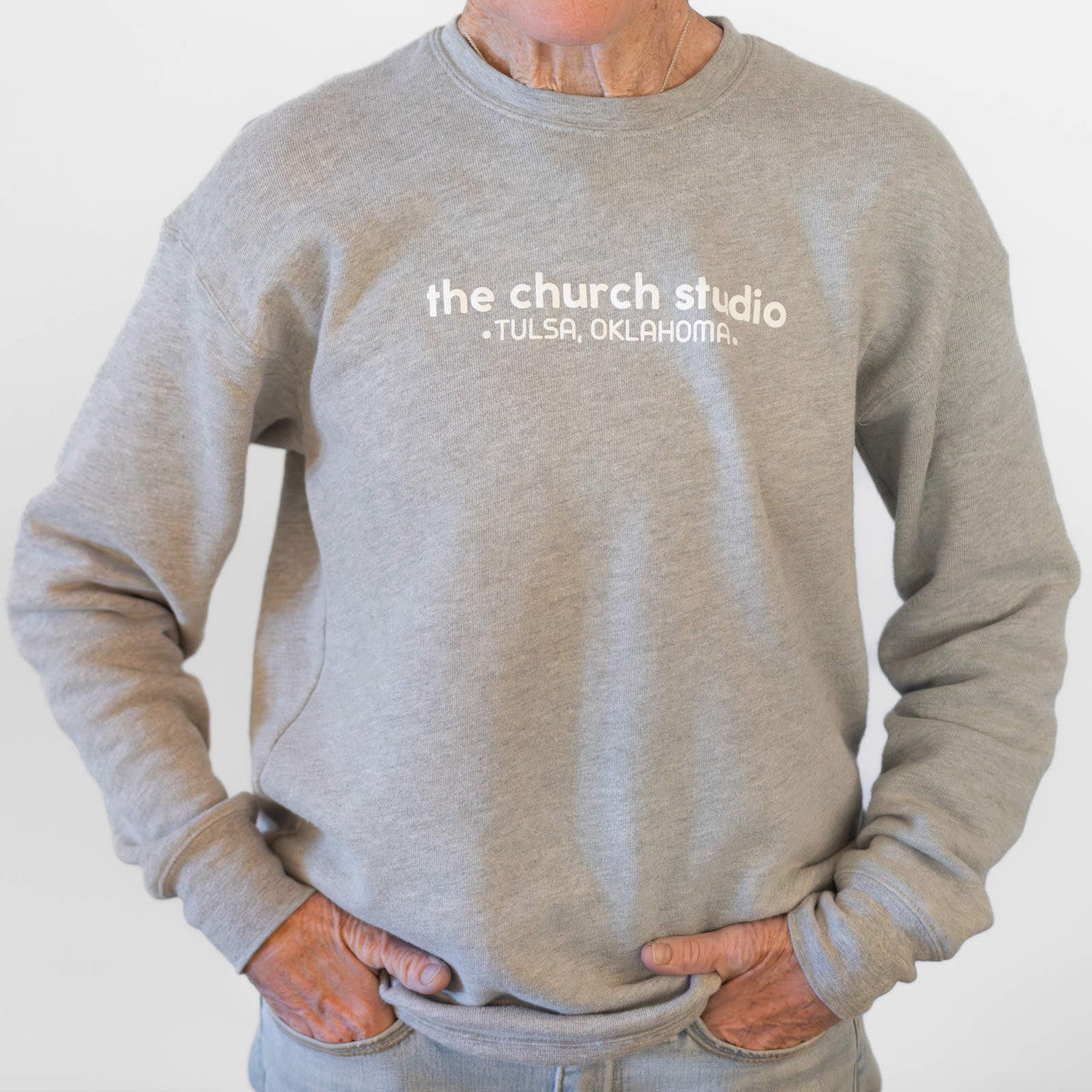 The Church Studio Gray Unisex Sweatshirt (ON SALE)