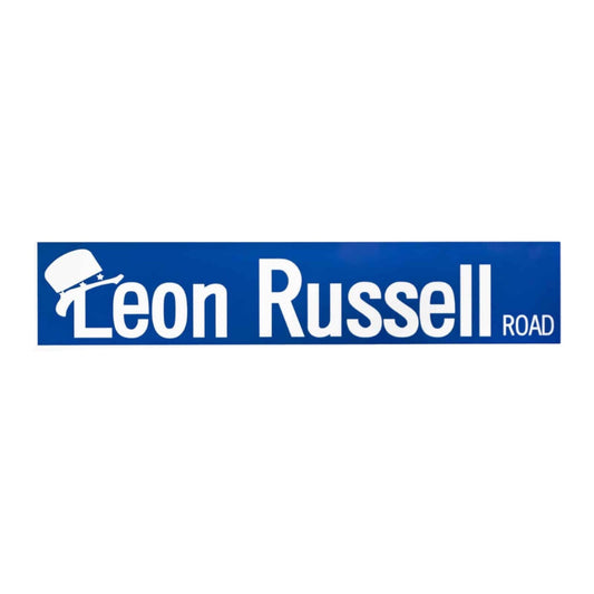Leon Russell Road Sign