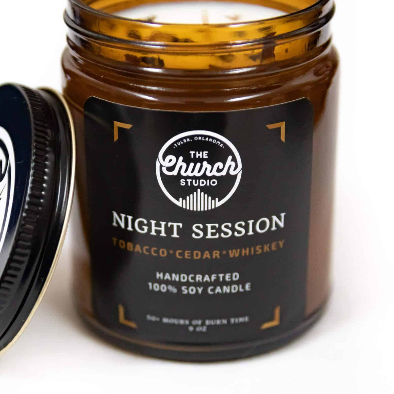 100% Organic Soy Candle: "Night Sessions"