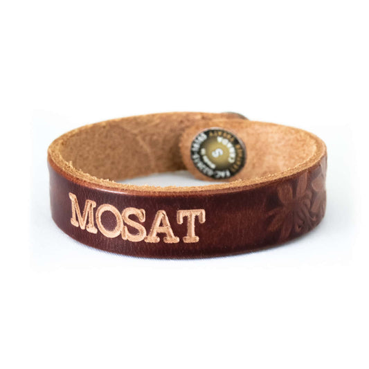 MOSAT Leather Unisex Snap Bracelet