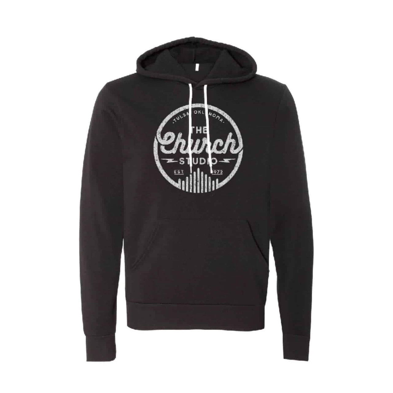 Classic Logo Black Unisex Pullover Hoodie