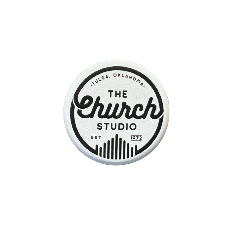 Classic Logo White Magnet
