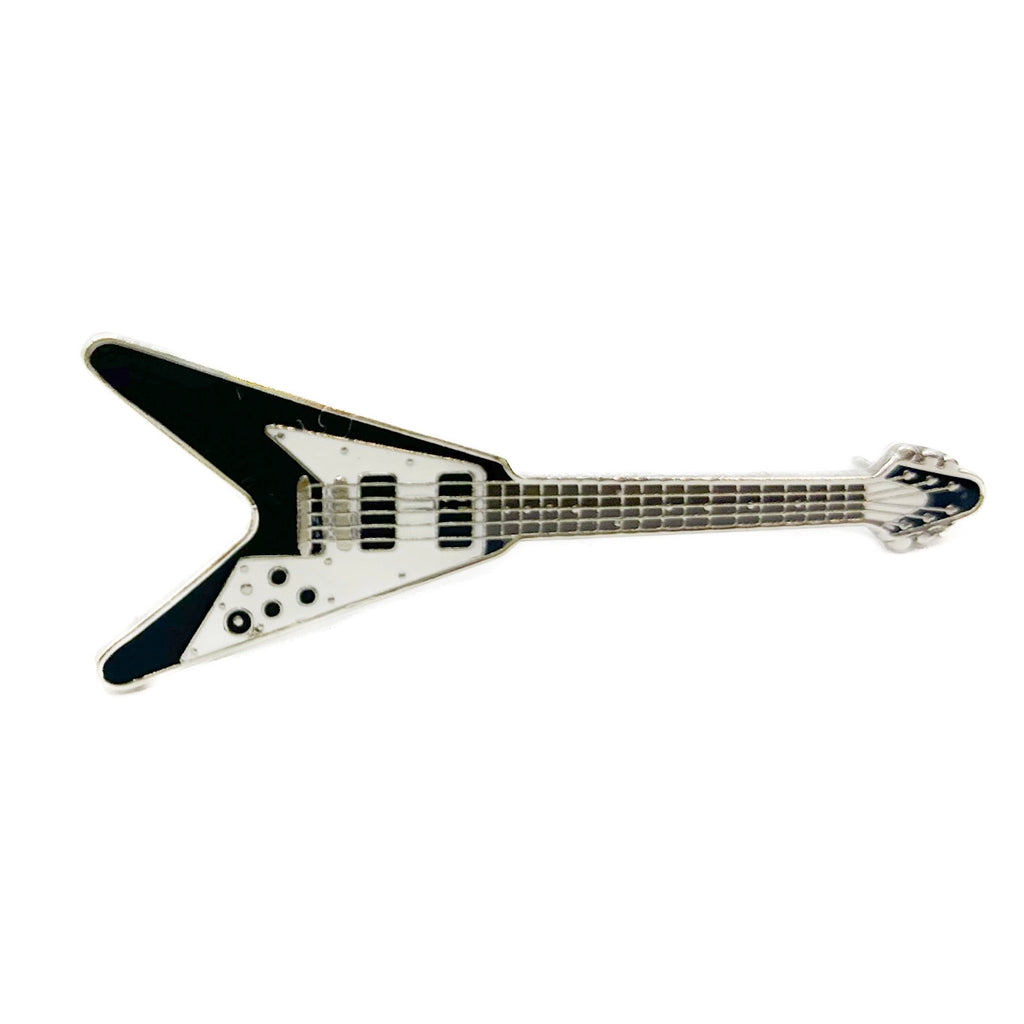 Enamel Guitar Pin