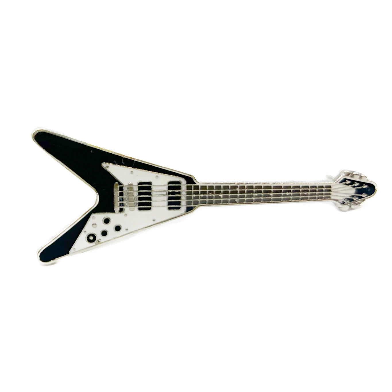 Enamel Guitar Pin